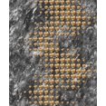 thumbnail image 1 of Dundee Deco Wallpaper Roll - Abstract Gold, Black, Grey Circles, 21 in x 33 ft, 1 of 2