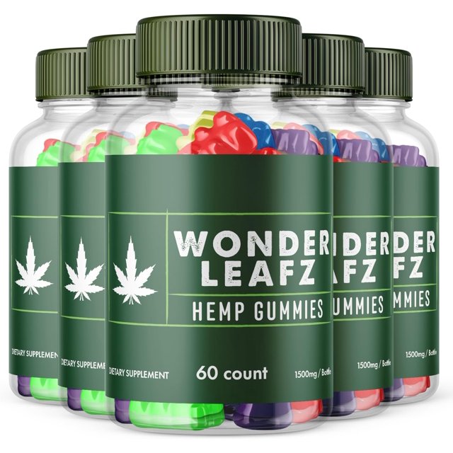 (5 Pack) Wonder Leafz Gummies 300 Gummies