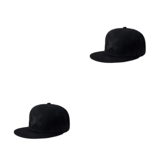 Sonducket Gorro de algodón duradero y moderno para mantenerse protegido del sol con estilo Gorra de béisbol Estilo deportivo de moda negro negro ajustable 2Conjunto