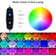 thumbnail image 3 of Sunset Lamp Projector Multicolor Changing LED Projection Lamp,Switch Button and APP Control 360 Degree Rotation Sun Lamp for Bedroom, Photography, Party, Tiktok Live, Room Decor, 3 of 4