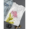 thumbnail image 3 of Spring Flower T-Shirt Women -June Erica Vess Designs, Female XX-Large, 3 of 4