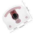 thumbnail image 2 of Luxshiny Support de Tablette Portable 1 Pce Rose Acrylique pour Lit et Bureau Rentrée Scolaire, 2 of 8