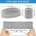 thumbnail image 2 of 6 Pieces Sweatband Set Sports Headband Wristband Set, Moisture Wicking Athletic Sweatbands 4 Wrist Sweatband and 2 Headbands, Terry Cloth Sweat Absorbing Head Band for Workout, 2 of 8