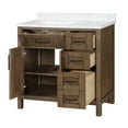thumbnail image 3 of Ove Decors Tahoe 36 W x 21" D Freestanding Bathroom Vanity with Sink and Mirror, Almond Latte, 3 of 17