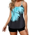thumbnail image 3 of Xmyrz 2Pc Tankinis Swimsuits For Women 2026 Vacation Tie-dye Leisure Loose Split Bikinis Swimsuit Sets Swimwear, 3 of 6