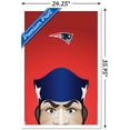 thumbnail image 3 of NFL New England Patriots - S. Preston Mascot Pat 20 Wall Poster, 22.375" x 34", Framed, 3 of 3