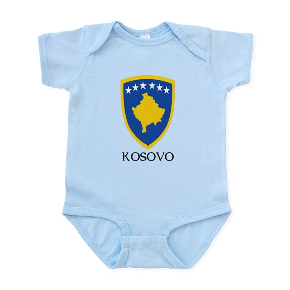 CafePress - Kosovo Coat Of Arms Infant Bodysuit - Baby Light Bodysuit, Size Newborn - 24 Months