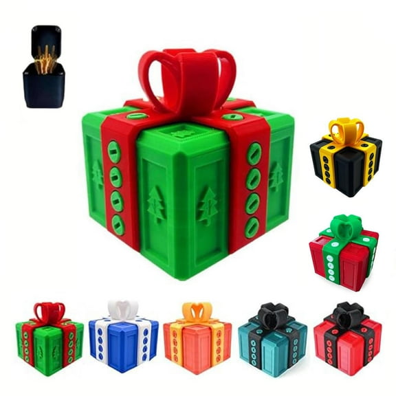 The Prank Box, Prank Screw Box,Screw Challenge, Surprise Prank Puzzle Gift Box, Endless Puzzle Gift Boxes with Screws and Hidden Lock, Annoying Funny 3D Printed Screw Gifts Boxes for Christmas