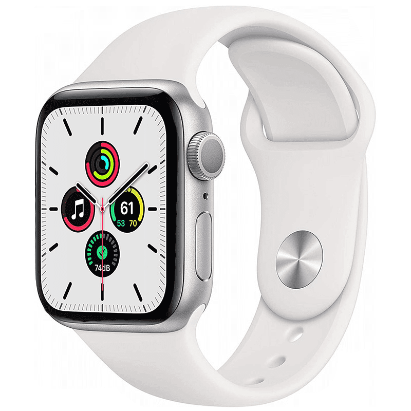 Apple Watch Series 5 GPS, 44mm Silver Aluminum Case with White Sport Band -  S/M \u0026 M/L - Walmart.com