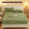 thumbnail image 2 of Elastic Fitted Sheet Winter Bedspread, Queen Size, Fluffy Plush Velvet Fitted Sheet, Pink, Pillowcase*2, 2 of 7