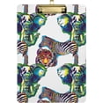 thumbnail image 1 of FMSHPON Elephant Tiger Zebra Clipboard Hardboard Wood Nursing Clip Board and Pull for Standard A4 Letter 13x9 inches, 1 of 7