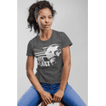 thumbnail image 3 of Free At Last Dr Martin Luther King Jr Quote Women's T-shirt, L, Charcoal, 3 of 6
