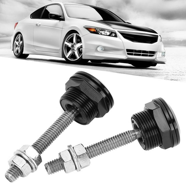 2 Universal Hood Pin Valve Cover Lock Quick Release Button Bumper Clip Latch Quick Release Hood Pin, Universal Zinc Alloy Bumper Latch 22mm/0.9in