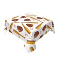 thumbnail image 2 of Wukai Baseball Sport Waterproof Tablecloth for Kitchen Dining, Fits Square Tables for 2-4 Seats -54"x54", 2 of 7