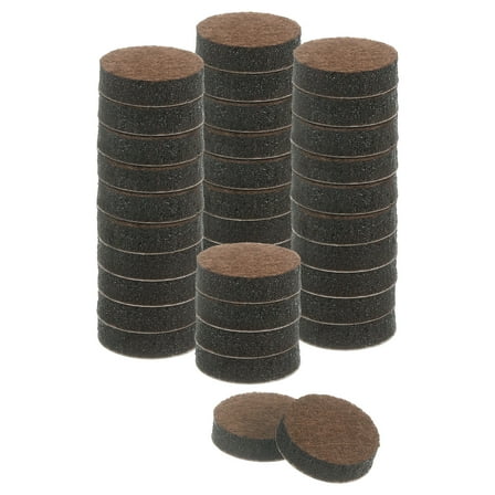 Furniture Sliders, Round Self Adhesive Felt Furniture Pads, Floor Protectors for Furniture Feet Hardwood Floors 0.75" 36Pcs