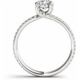 thumbnail image 3 of 1-1/4 Carat T.W. Diamond Classic Engagement Ring in 14kt White Gold, 3 of 5
