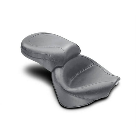 Wide 2-Piece Touring Seat (Vintage) Compatible with 04-09 Yamaha XVS11