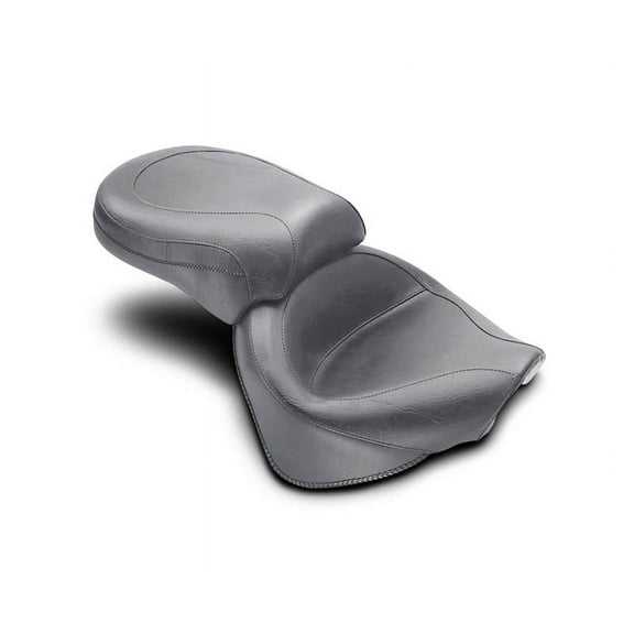 Wide 2-Piece Touring Seat (Vintage) Compatible with 04-09 Yamaha XVS11