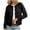 Black, variant on ZIXKCGDSE Women's Lightweight Knit Cardigan Cute Soft Button-Down Sweater Versatile Fall Tops Size S