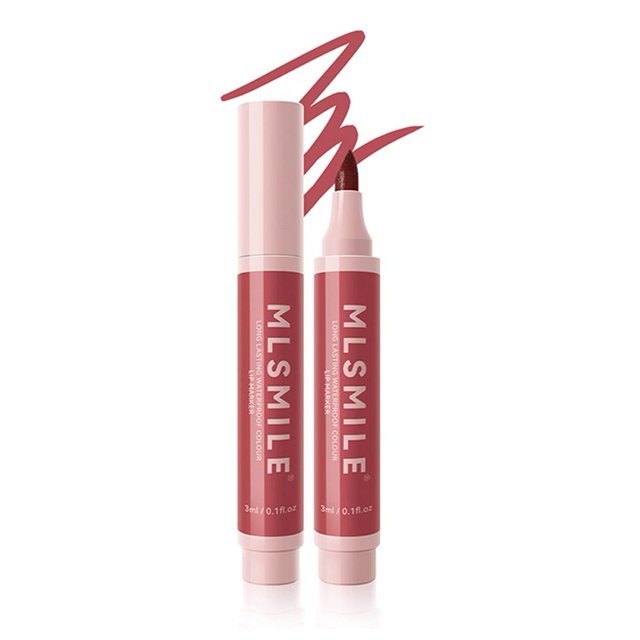 Marqueur à Lèvres Mat Longue Durée 3ml Imperméable Anti-Bavure pour une Tenue Toute la Journée