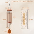 thumbnail image 3 of Wind Chime Gift4U Mom Memorial, grabado en madera, 3 of 9