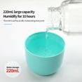 thumbnail image 3 of Portable Humidifier 200ml Mini Humidifiers Air Purifier Aroma Diffuser 7 Colors LED Night Light Function 2 Adjustable Mist Modes USB Mist Humidifier for Travel Home Baby Office Car, 3 of 7
