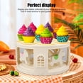 thumbnail image 4 of Máquina De Postres, Hermoso Soporte De Exhibición De Postres Giratorio Automático Con 4 Música Para Bodas Para Navidad, 4 of 8