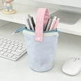 thumbnail image 6 of JOGZMZ Large Capacity Pencil Case With Standing Function, Durable Canvas Stationery Bag, Portable Desk Organizer with Handle for Office and Home Use, 6 of 6