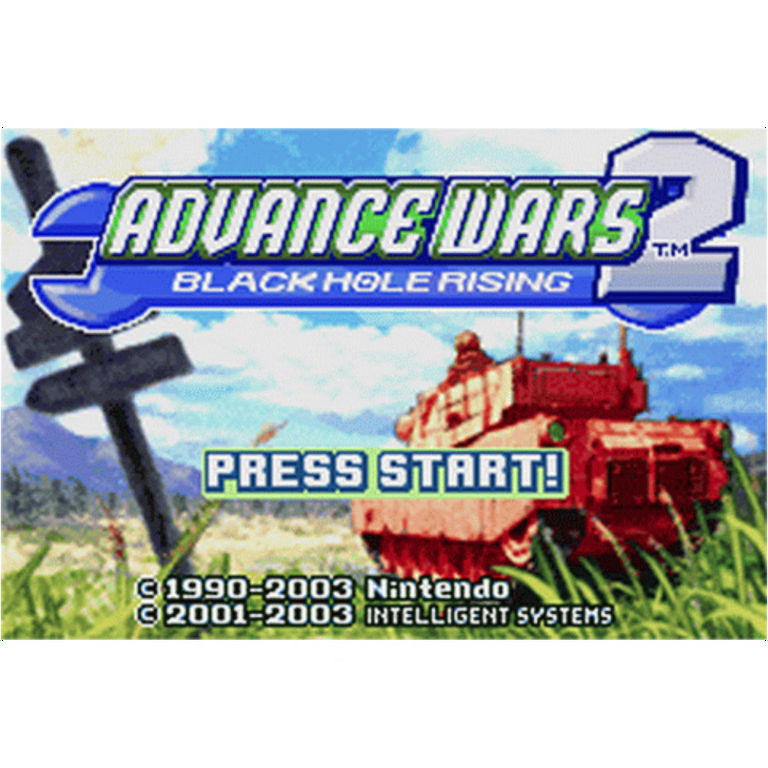Advance Wars 2 - Black Hole Rising - Gameboy Advance (GBA