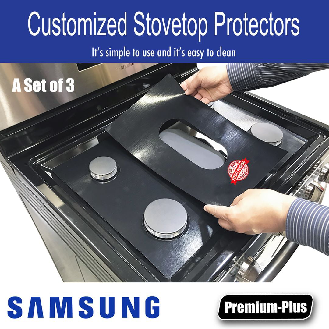 Samsung Stove Protector Liners Stove Top Protector for Samsung Gas ranges Customized Easy