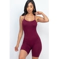 thumbnail image 3 of Bodycon Romper with Crossback Design, 3 of 10