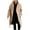 Khaki, variant on Mens Winter Coats Pea Coat Ingle-Breasted Warm Long Coat Solid Color Long Sleeve Casual Outwear & Jackets Trench Coat Overcoat Green