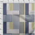 thumbnail image 3 of oneOone Cotton Poplin Beige Fabric Stripes Diy Clothing Quilting Fabric Print Fabric By Yard 56 Inch Wide, 3 of 4