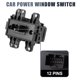 thumbnail image 5 of Interruptor de estacionamiento Unique Bargains 35355-T7A-J01 Negro, 5 of 7