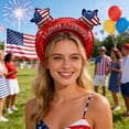 thumbnail image 6 of 12 Pcs 4th of July Inflatable Headbands I Love America Balloons Hats Hair Hoops for Independence Day USA 250th Anniversary Party Favors Photo Props, 6 of 6