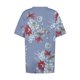 thumbnail image 3 of Camiseta de Manga Corta de Cuello en V Sólido Casual, Camisetas de Manga Corta para las Mujeres, 3 of 4