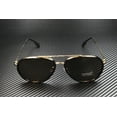 thumbnail image 2 of Burberry Oliver BE 3125 Metal Unisex Aviator Sunglasses Gold 59mm Adult, 2 of 7