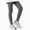 Dark Gray, variant on Girls Athletic Leggings Kids Dance Running Yoga Pants Workout Dance Tights 6-7 Years,Blue Caqnni