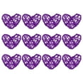 thumbnail image 1 of 16uds Corazón Forma Ratán Bola Jarrón Relleno Natural Ratán para San Valentín Día Decoración Boda Hogar Decoración Claro Púrpura 2.36 Pulgadas, 1 of 5