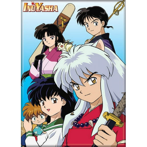 Inuyasha Characters Anime Magnet 72095N