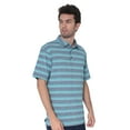 thumbnail image 3 of AVA Athletica Men's Moisture-Wicking Collared T-Shirt; Teal Blue; XL, 3 of 6