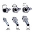 thumbnail image 2 of R134a #6 #8 #10 Straight Male Insert Barbed Fitting AC Hose, 2 of 5