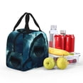 thumbnail image 6 of Lsque Undersea Shark Pattern Lunch Bag Women/Men Insulated Lunch Box,Small Leakproof Cooler Food Lunch Containers Reusable High Capacity Lunch Tote Bags, 6 of 6