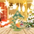 thumbnail image 4 of DIY adornos de árbol de Navidad con pintura de 5D, kits de Sunnimix Kits de pintura de diamantes, 4 of 8