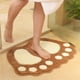 thumbnail image 5 of Alfombra de baño antideslizante, alfombra de ducha para baño, pies grandes, alfombra peluda, alfombra absorbente para el suelo, felpudo(58*88CM,rojo), 5 of 5