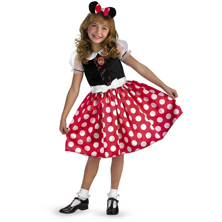 Disguise Girls Disney Minnie Mouse Classic Costume 4 6