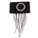 thumbnail image 1 of Belly Dance Borla Pulsera Muñeca Brazalete Joyería Gitana Negro, 1 of 9