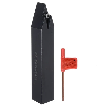 

Uxcell 3/4 CNC Lathe Indexable Carbide Turning Tool Holder SVVBN2020K16