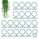thumbnail image 1 of Uxcell 200-Pack Clips de Soporte para Plantas, 1.6" x 1.2" x 0.08" (L x W x H) Clips de Enlace para Plantas de Plástico, 1 of 1
