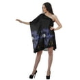 thumbnail image 2 of Moomaya Robe Maxi à une Épaule pour Femmes Imprimée Grande Taille Kaftan Robe de Plage, 2 of 6